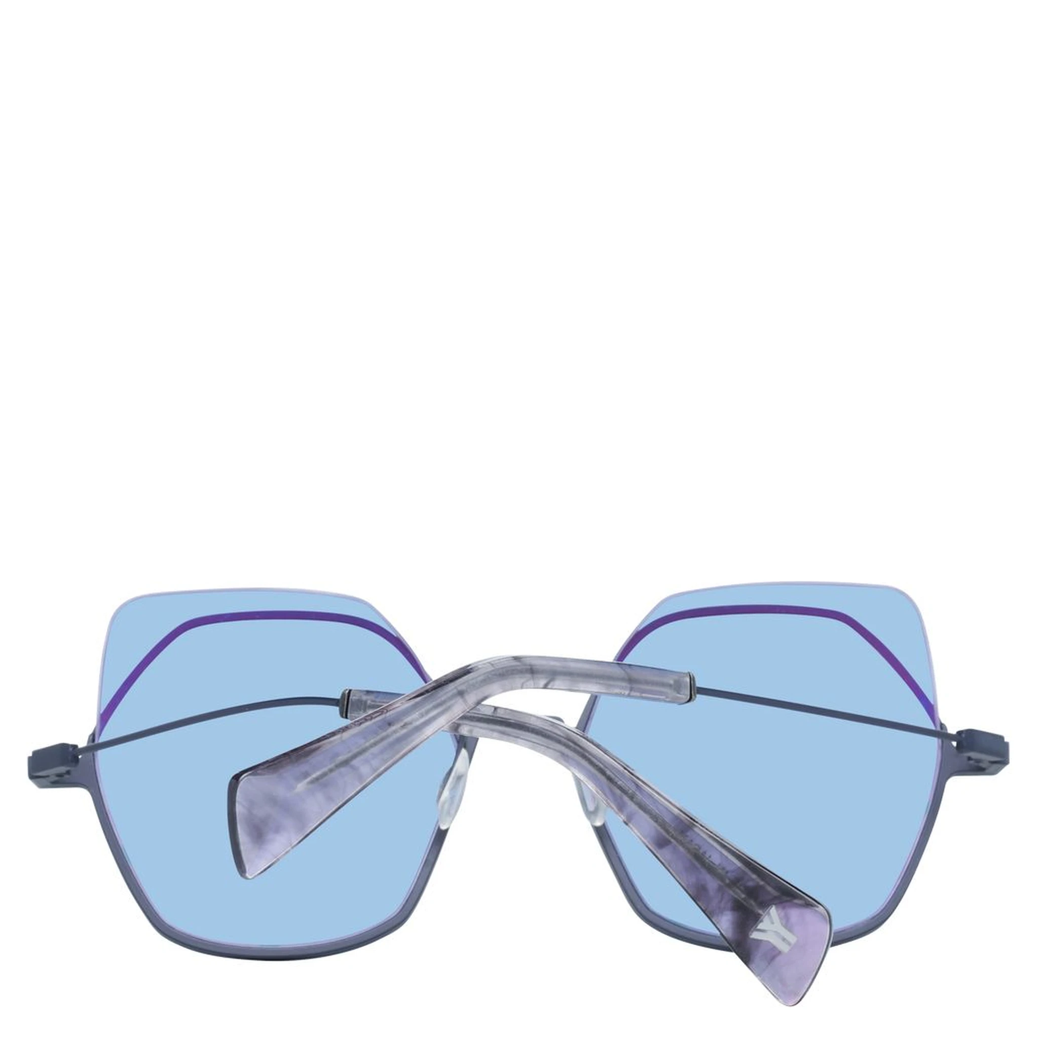 Gray Metal & Plastic Sunglasses