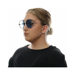 Gray Metal & Plastic Sunglasses