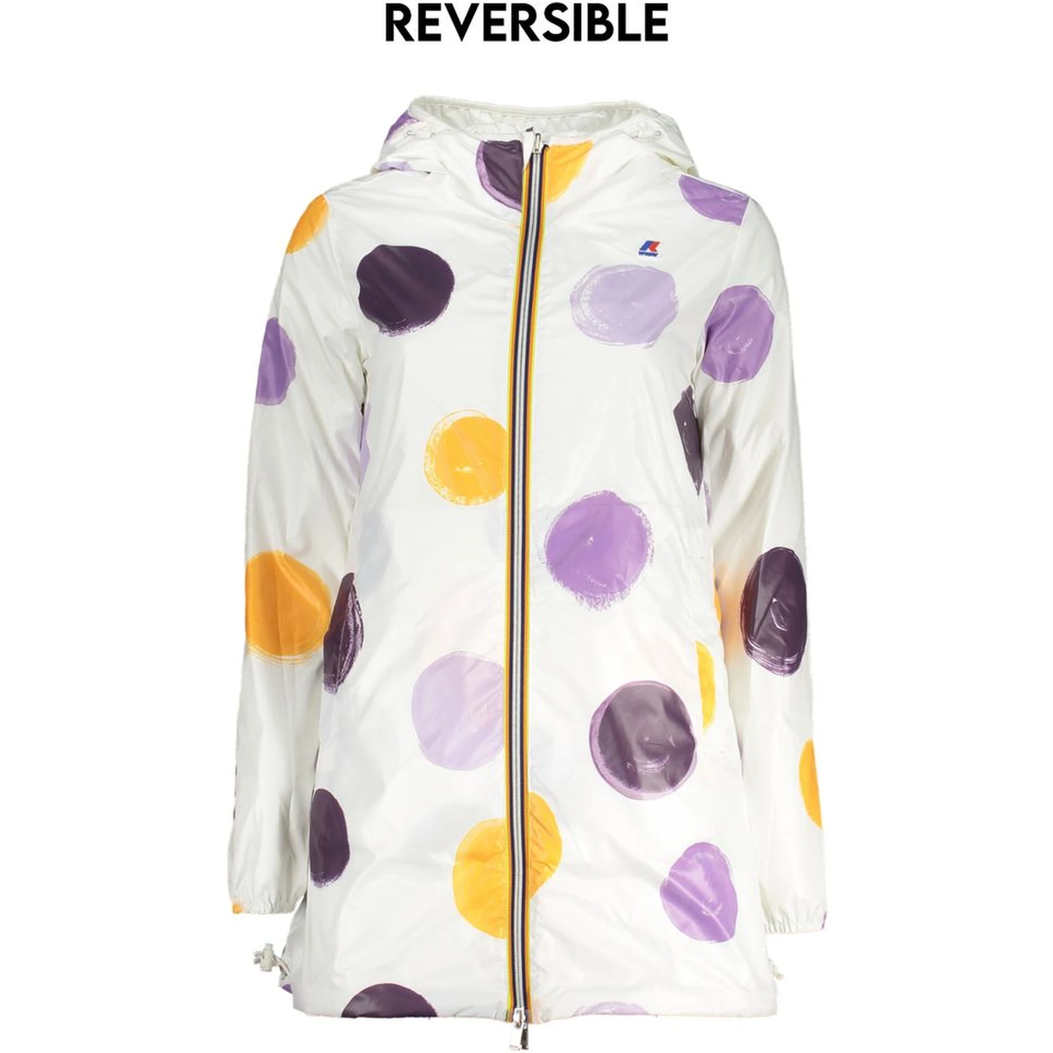 White Polyester Jackets & Coat