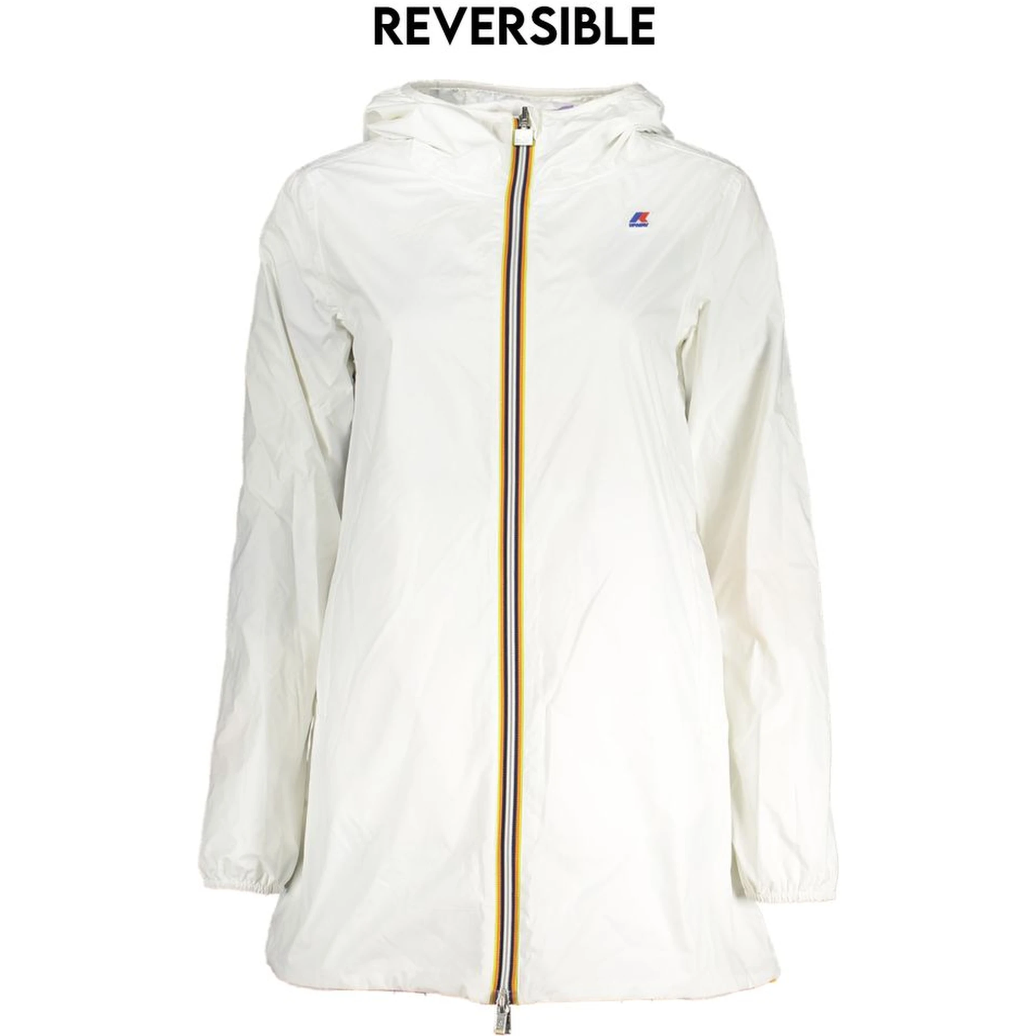 White Polyester Jackets & Coat