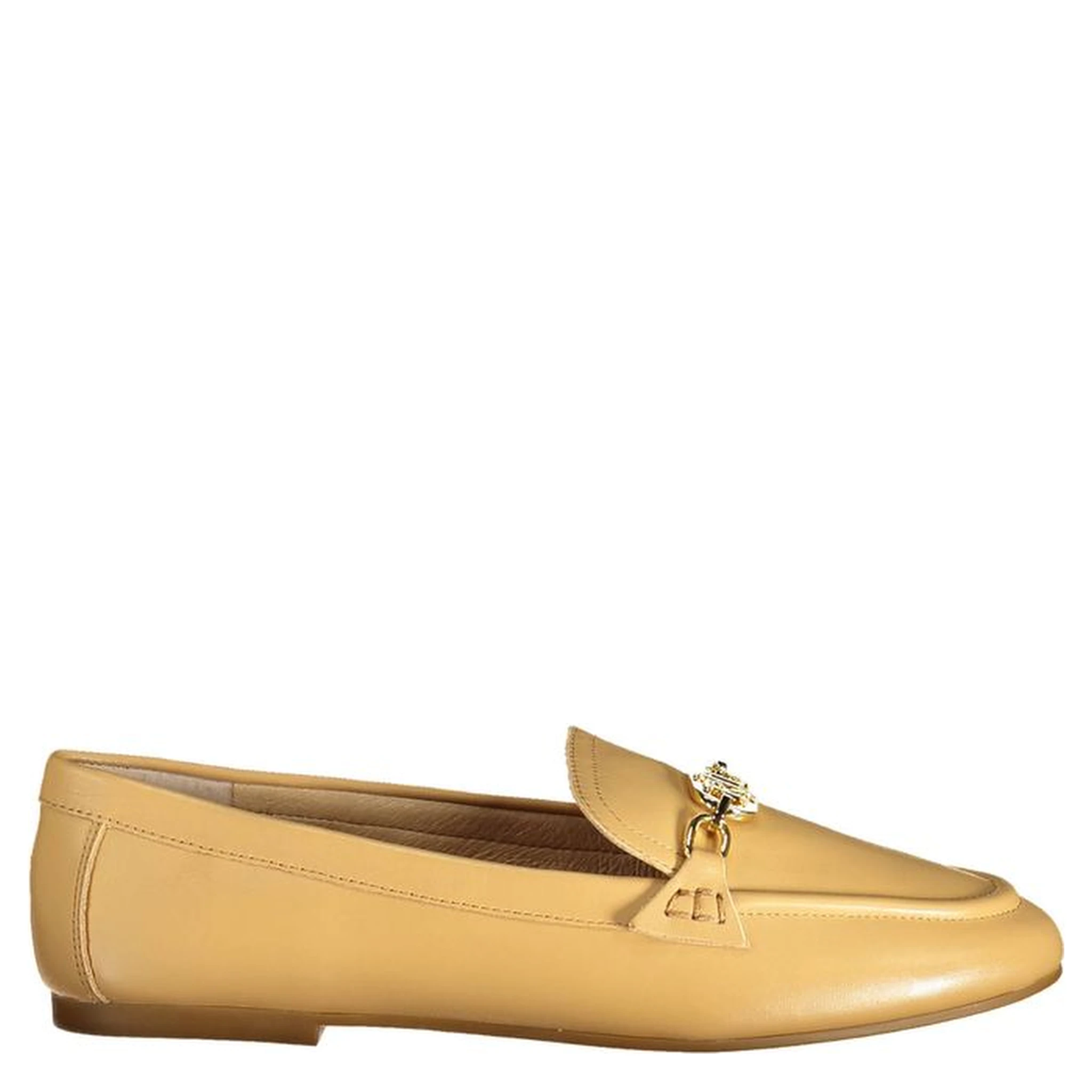 Beige Leather Oxfords And Derby