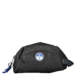 Black Polyester Toiletry Bag
