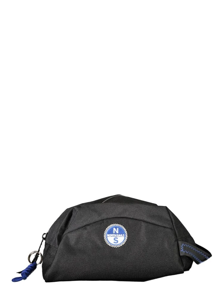 Black Polyester Toiletry Bag