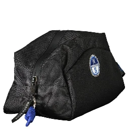 Black Polyester Toiletry Bag