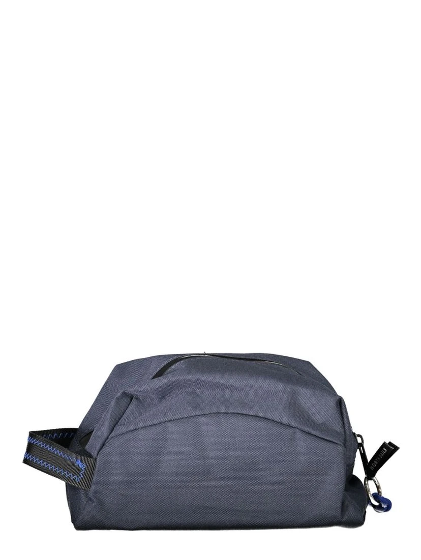 Blue Polyester Toiletry Bag