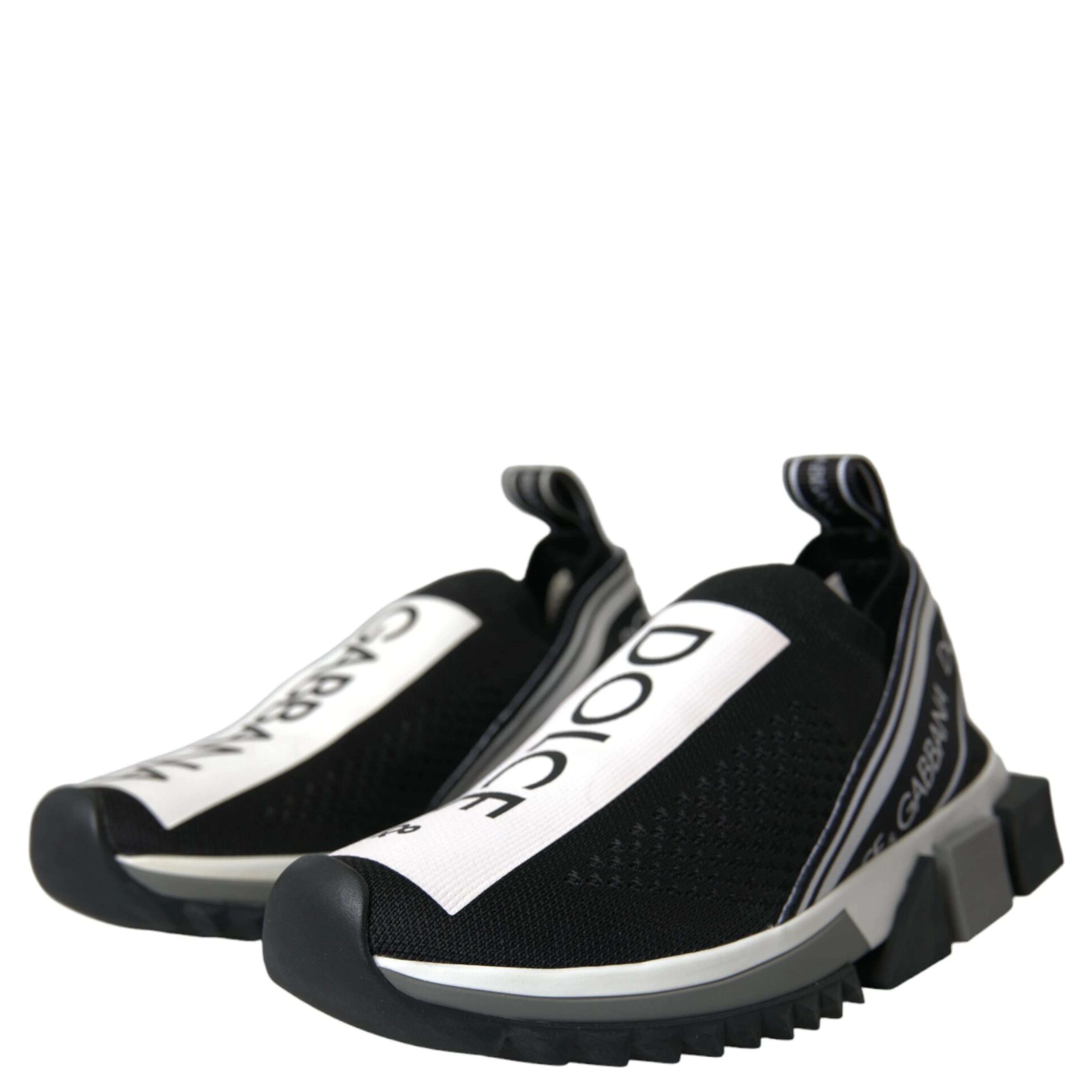 Black White Slip On Sorrento Sneakers Shoes