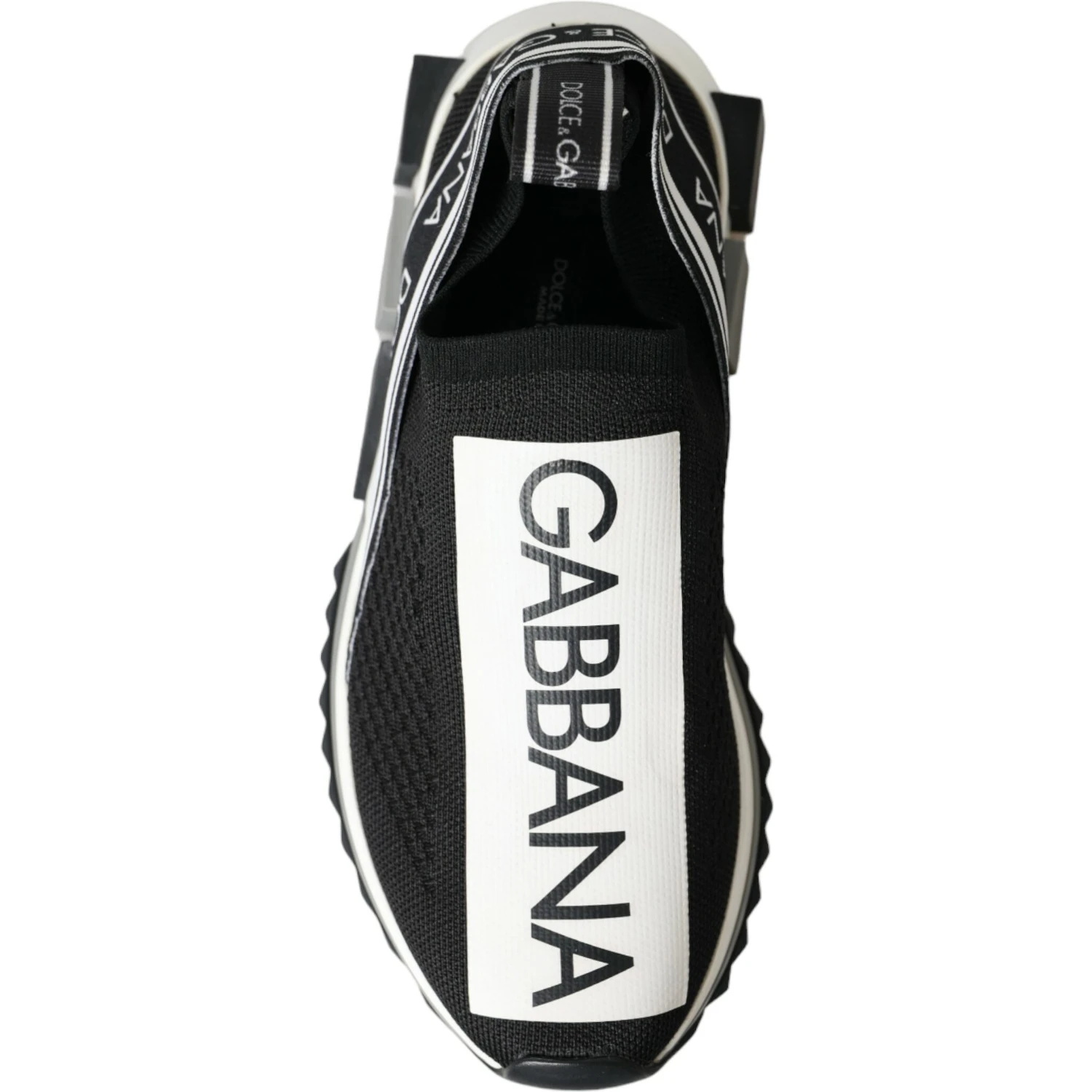 Black White Slip On Sorrento Sneakers Shoes