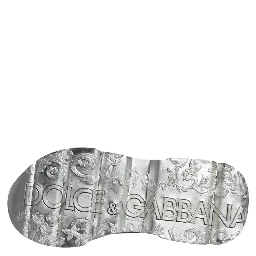 White Silver Daymaster Low Top Sneakers Shoes