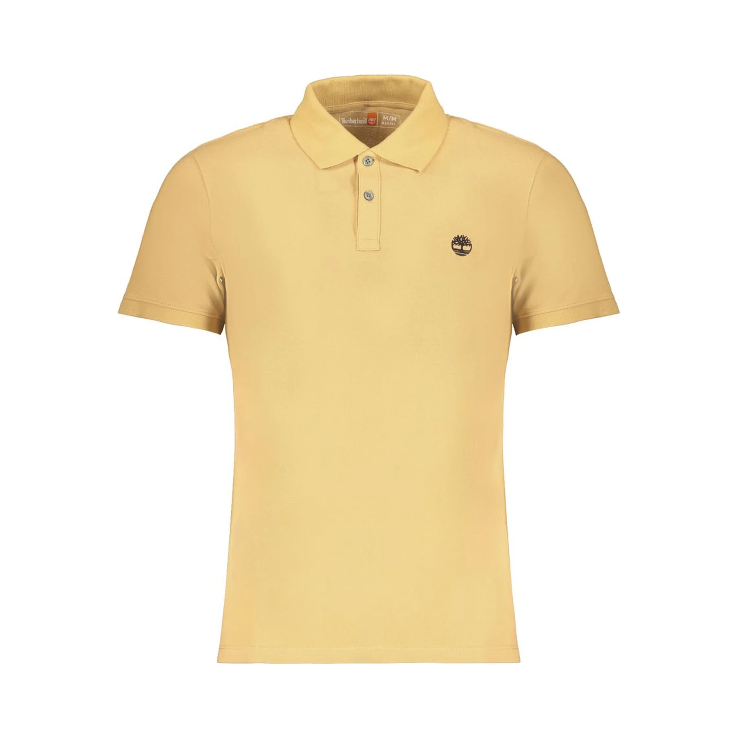 Beige Cotton Polo Shirt