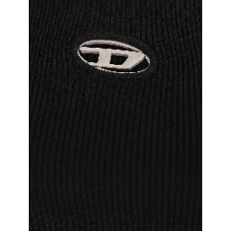 Black Rayon Long Sleeve T-Shirt