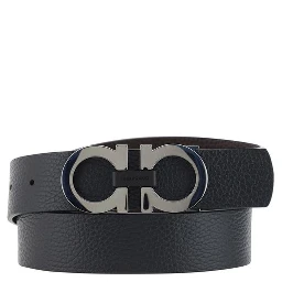 Black Calf Leather Bos Taurus Regular Belt