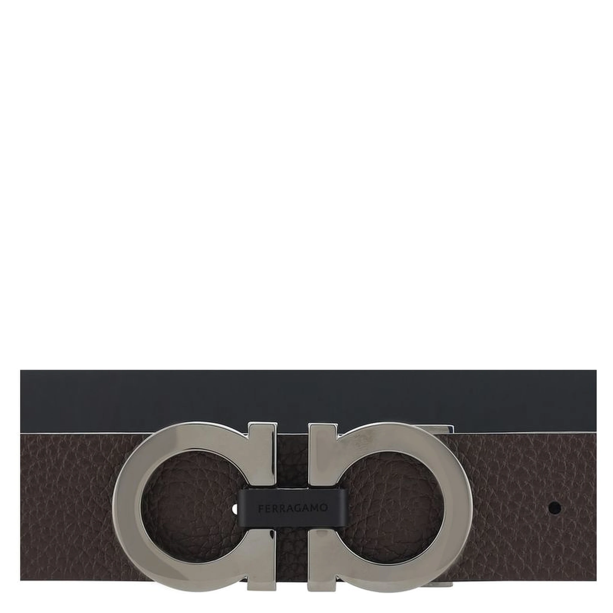 Black Calf Leather Bos Taurus Regular Belt