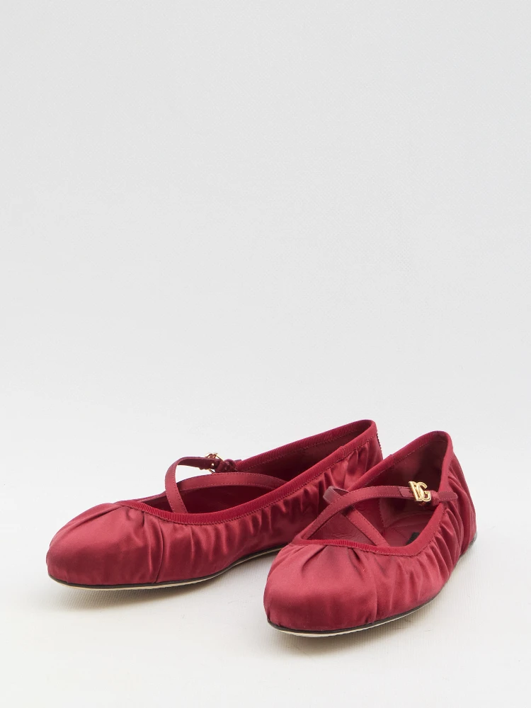 Satin ballerinas alternative