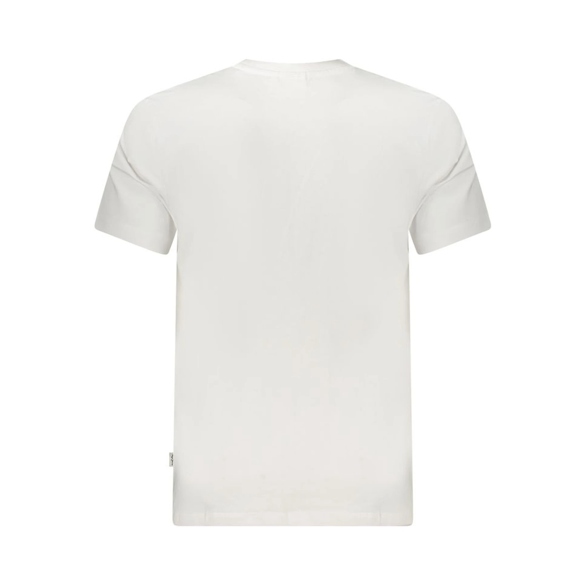 تي شيرت قطني أبيض