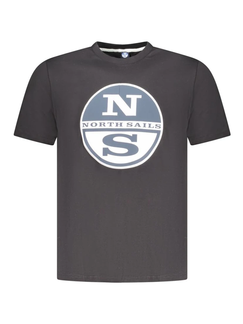 Black Cotton T-Shirt