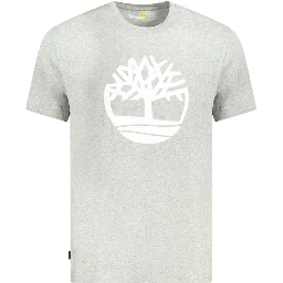 Gray Cotton T-Shirt