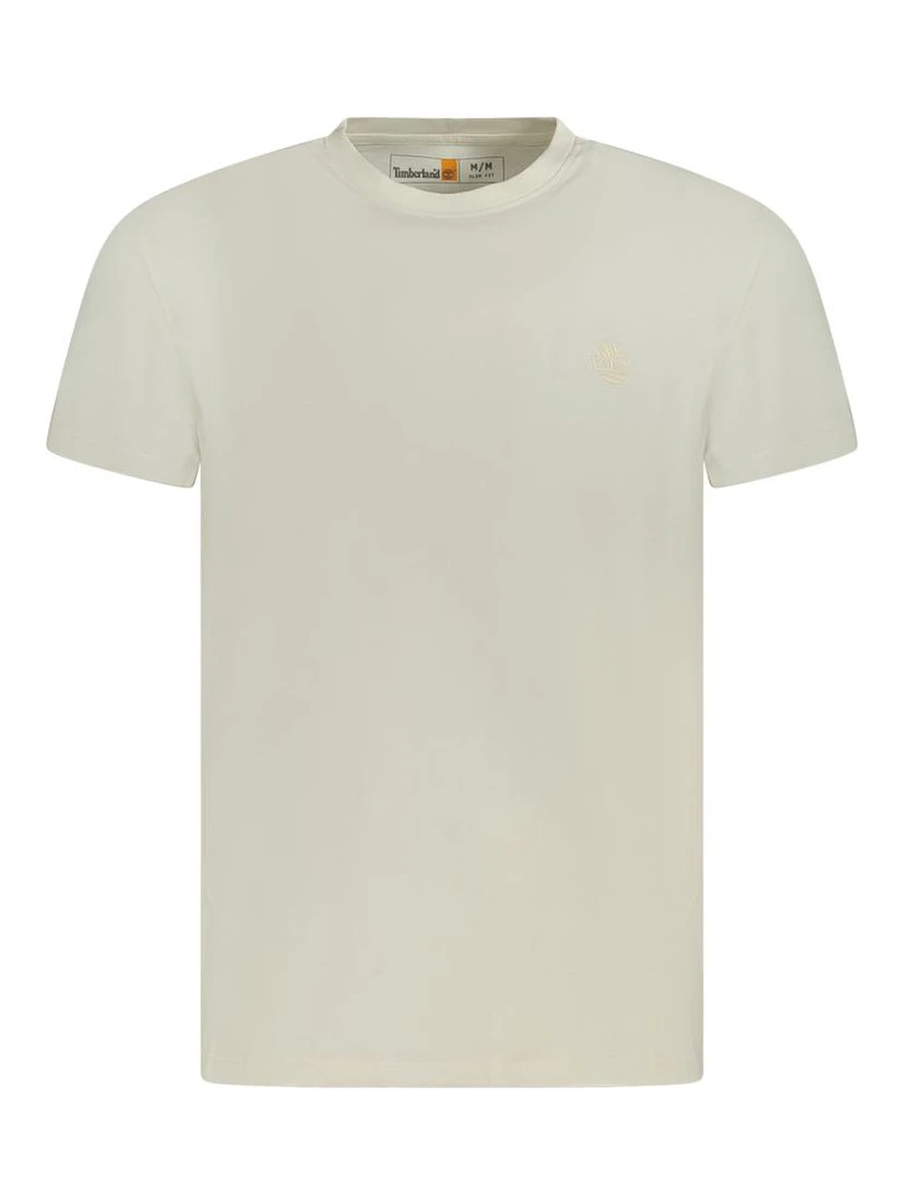 Beige Cotton T-Shirt