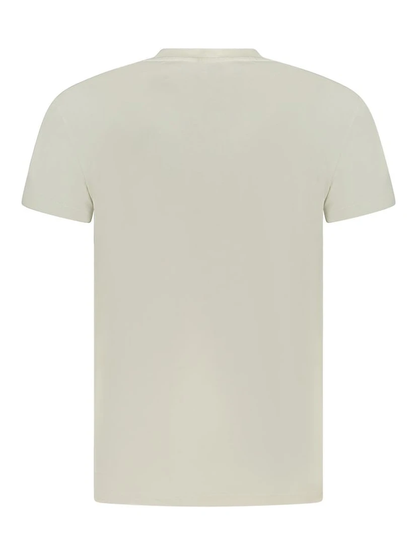 Beige Cotton T-Shirt