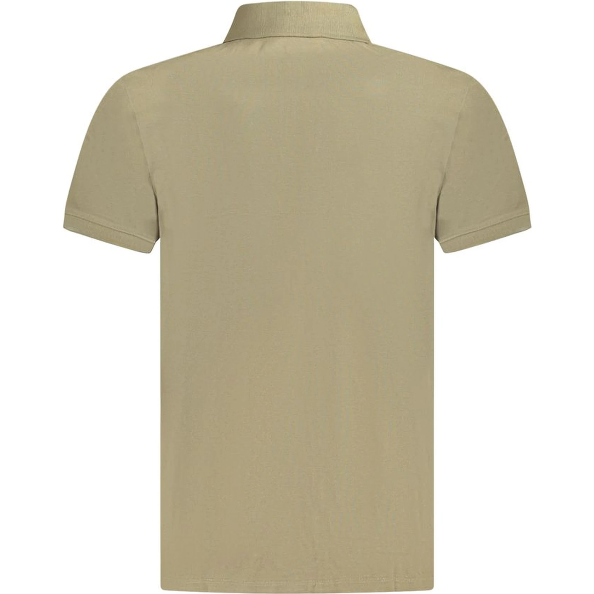 Brown Cotton Polo Shirt