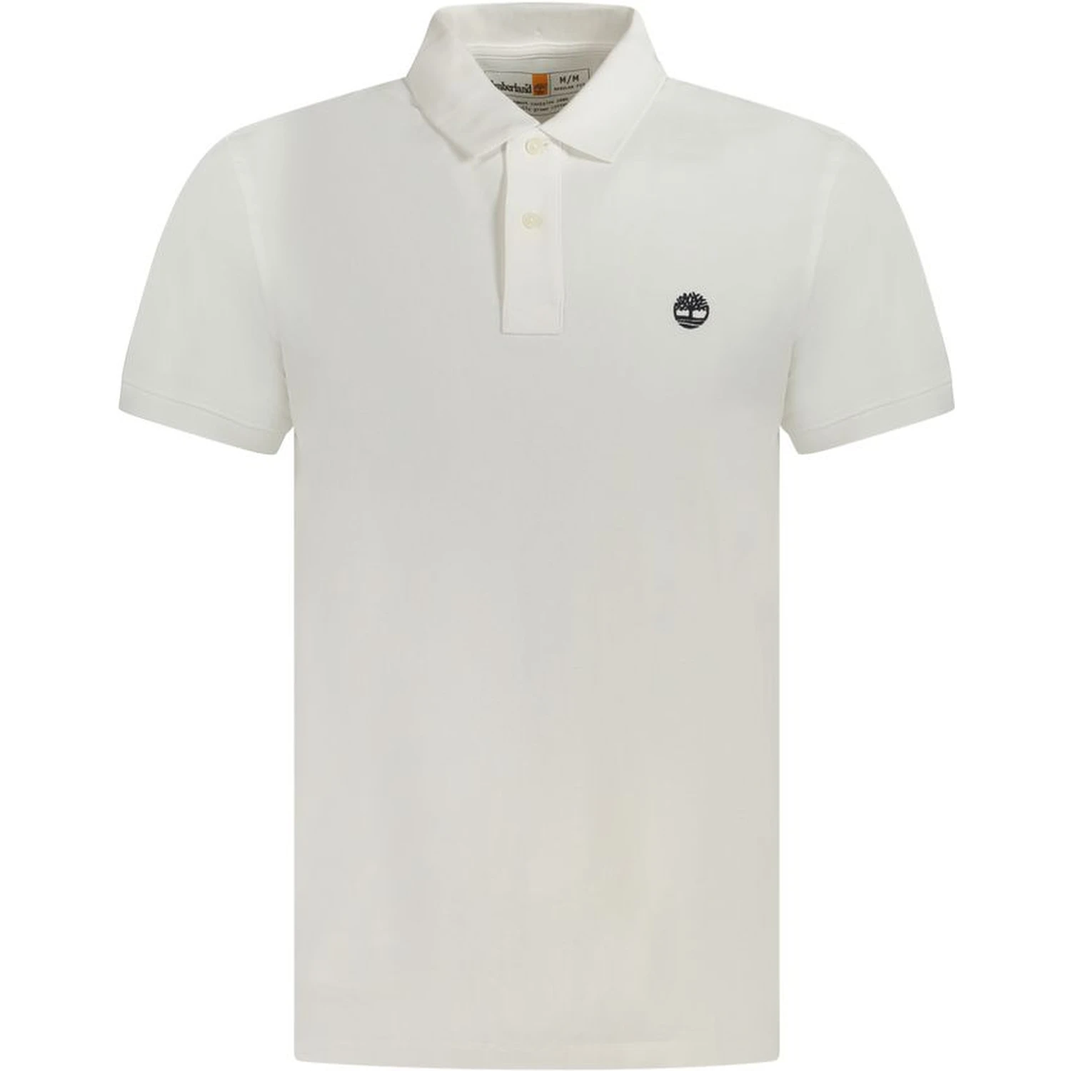 White Cotton Polo Shirt