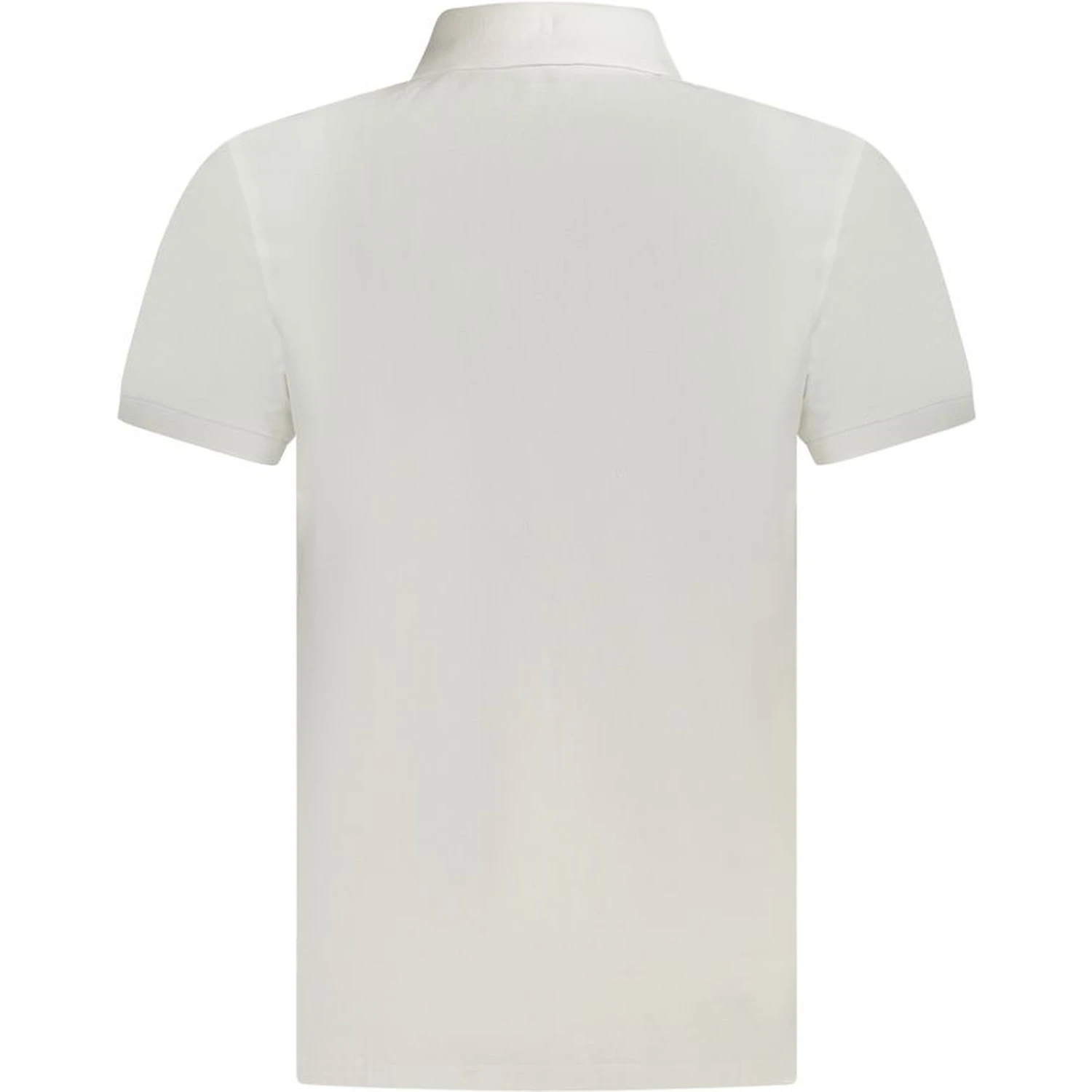 White Cotton Polo Shirt