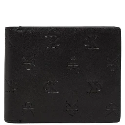 محفظة جلدية سوداء