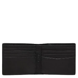 محفظة جلدية سوداء