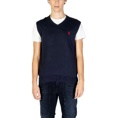 Blue Cotton Waistcoat