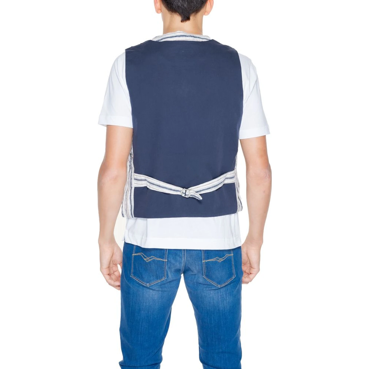 Beige Cotton Waistcoat