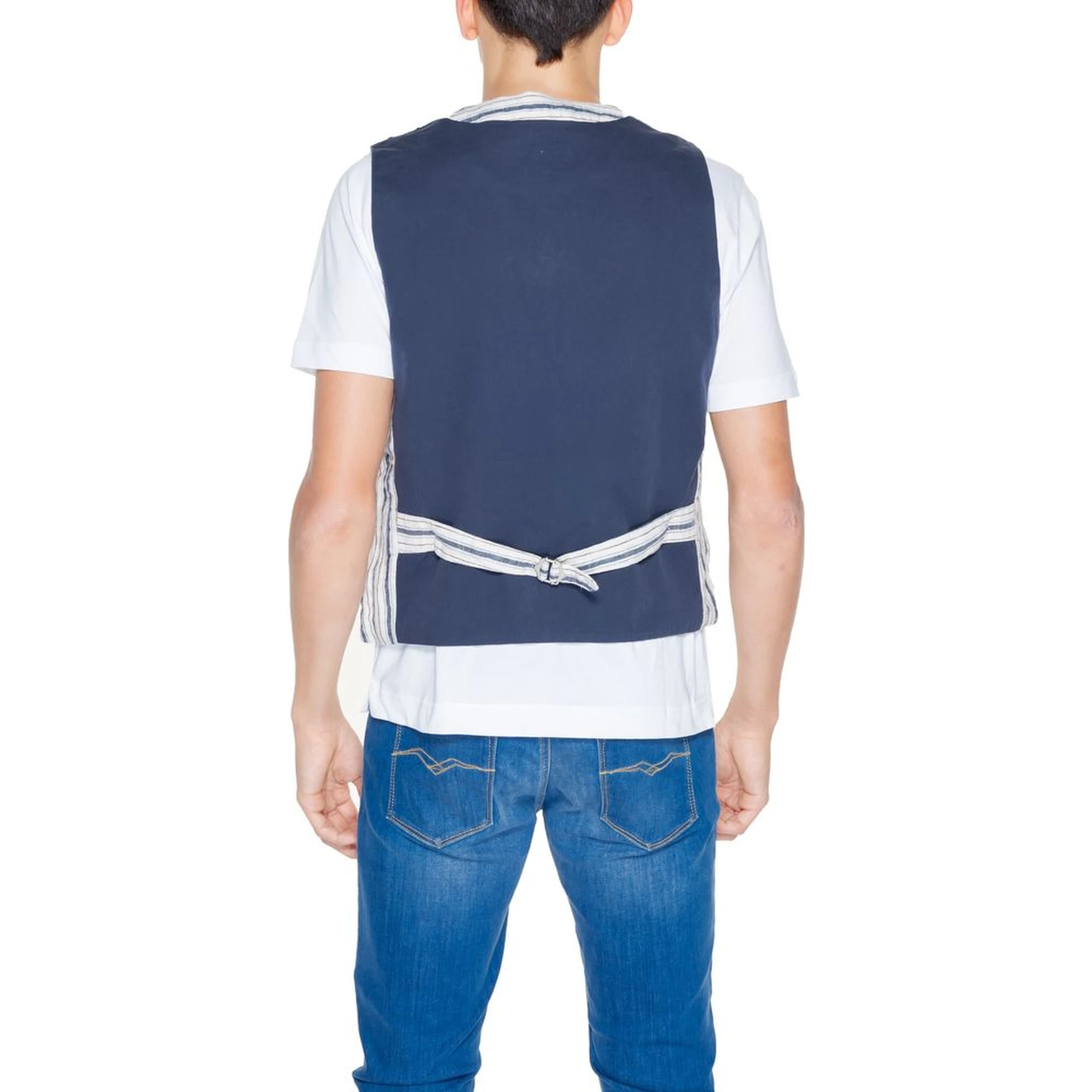 Beige Cotton Waistcoat