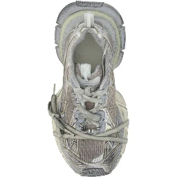 Multicolor Polyester Athletic Sneakers