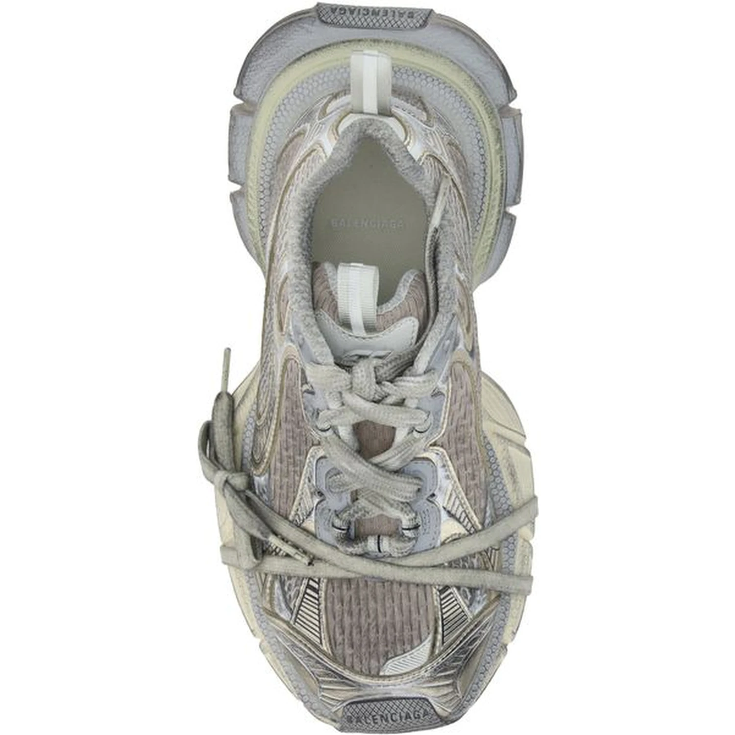 Multicolor Polyester Athletic Sneakers