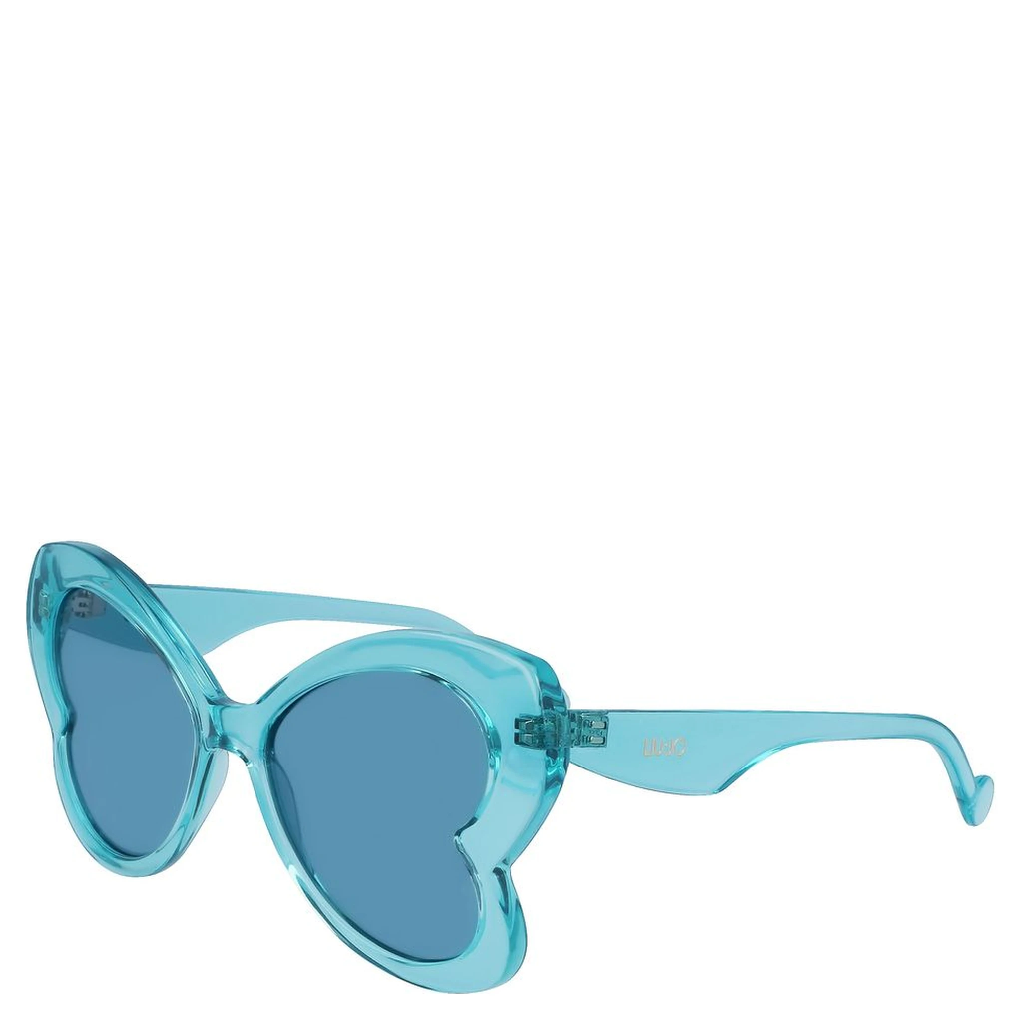 Blue Injected Sunglasses