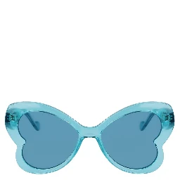 Blue Injected Sunglasses
