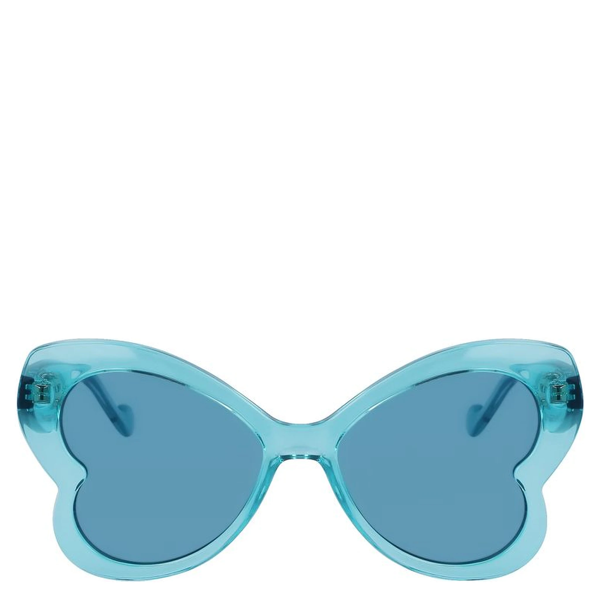 Blue Injected Sunglasses