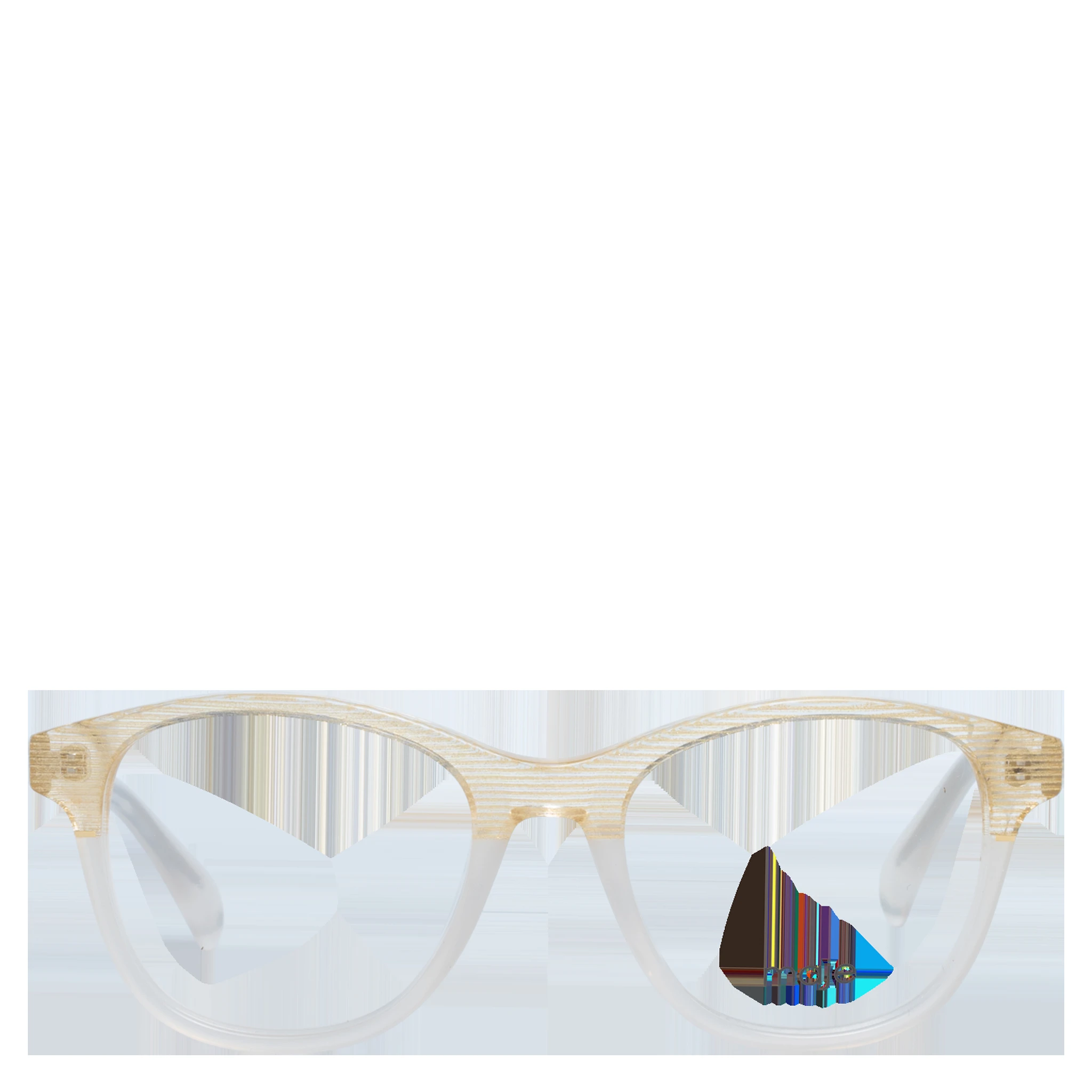 Beige Acetate Glasses (Frames)