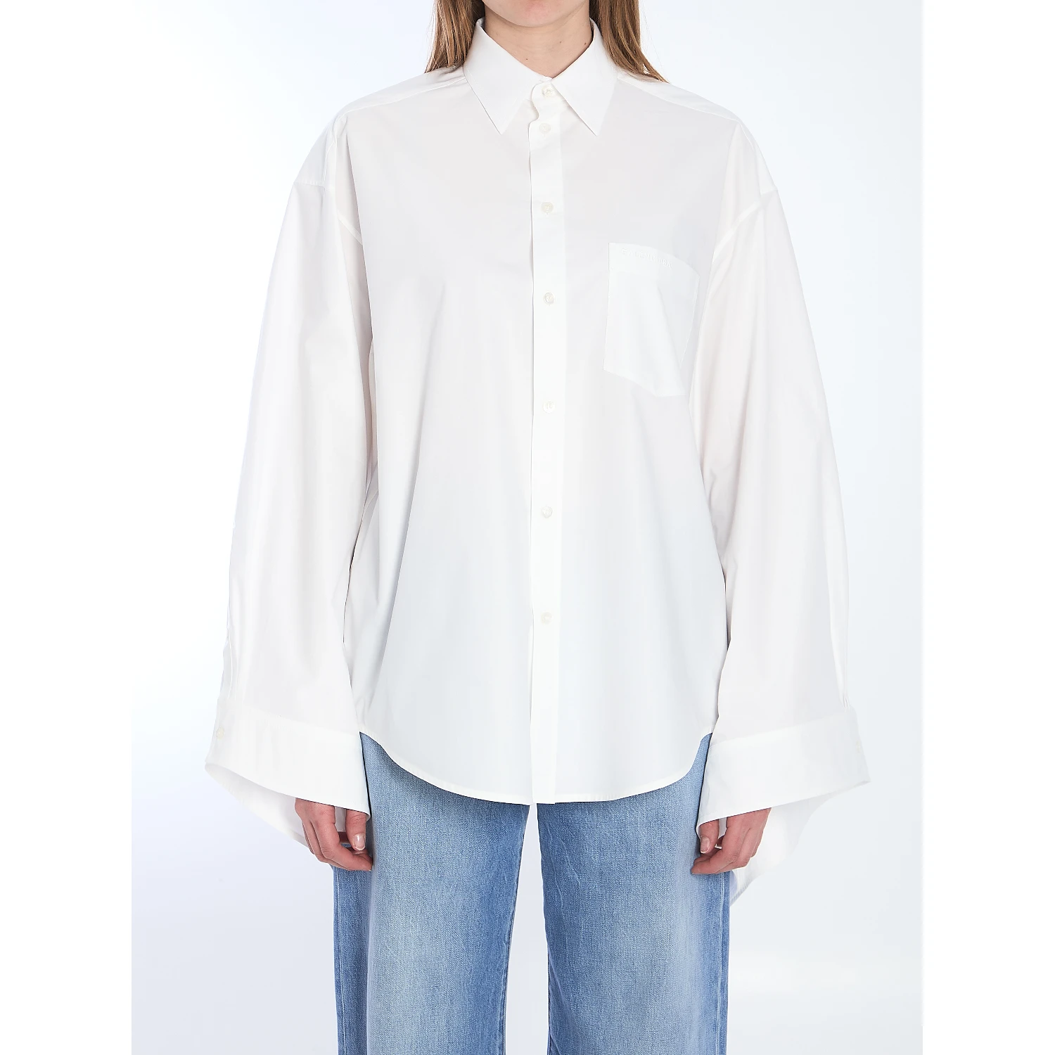 Tied cuffs blouse