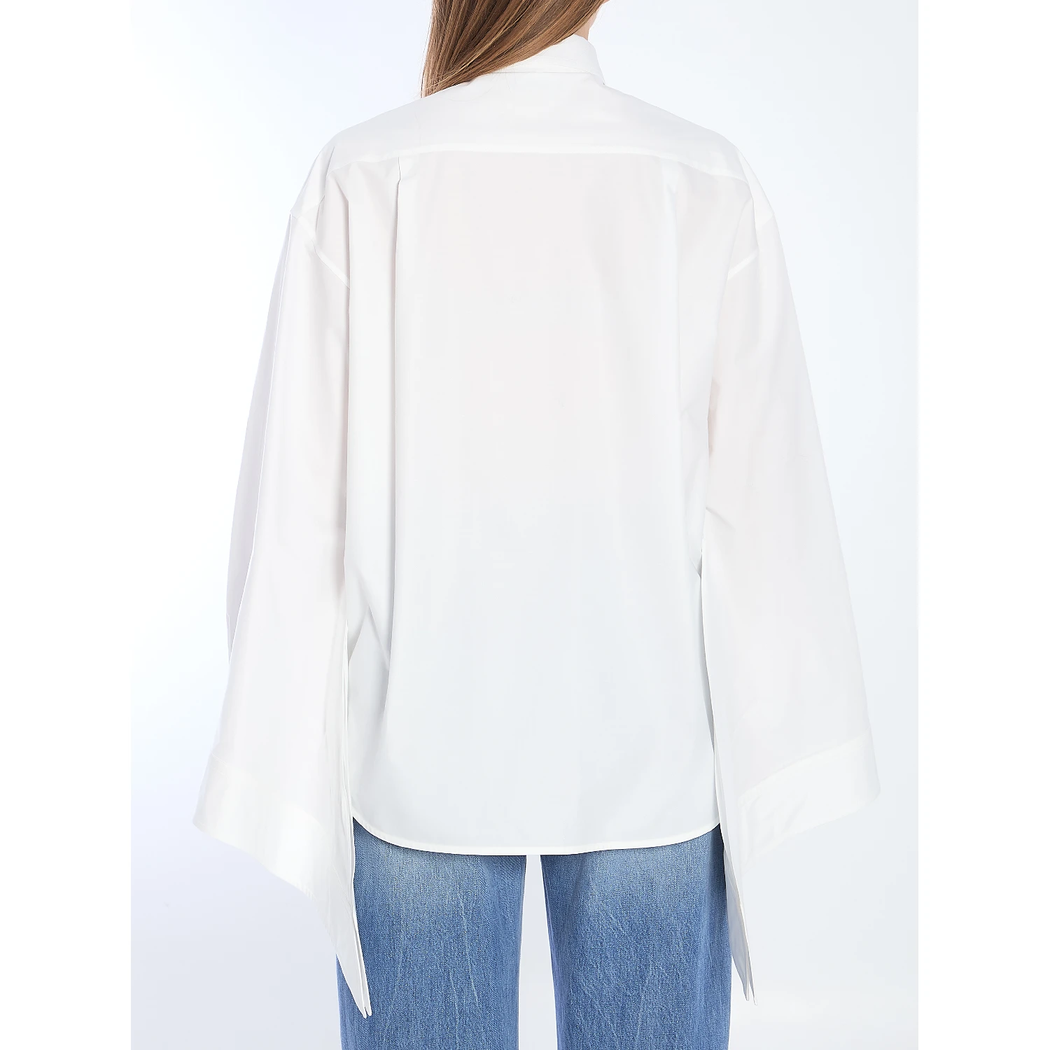 Tied cuffs blouse