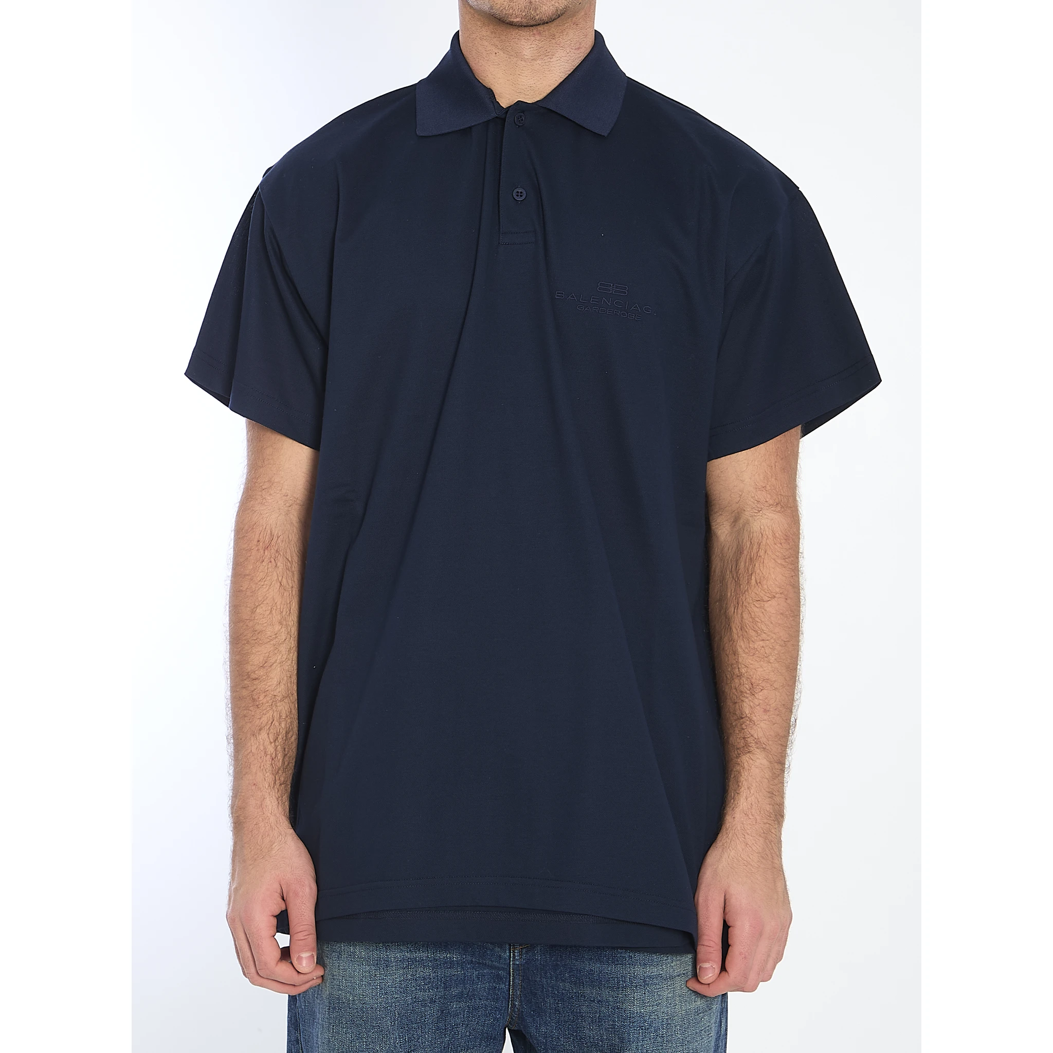 Intertwined polo shirt