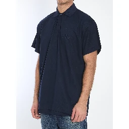 Intertwined polo shirt
