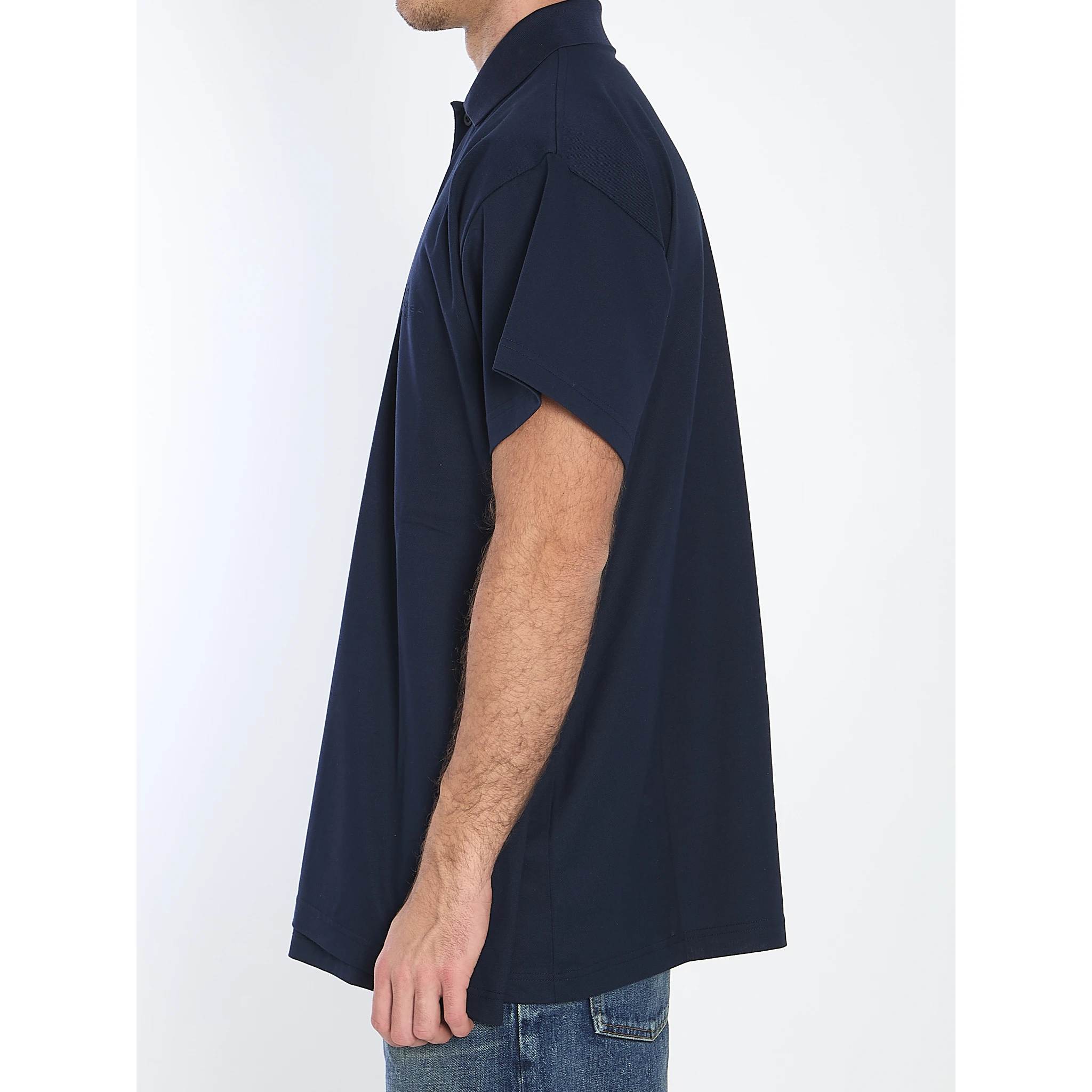 Intertwined polo shirt