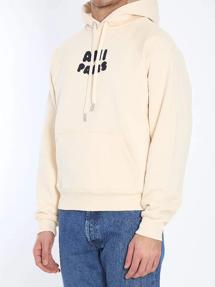 Ami Paris patch hoodie alternative