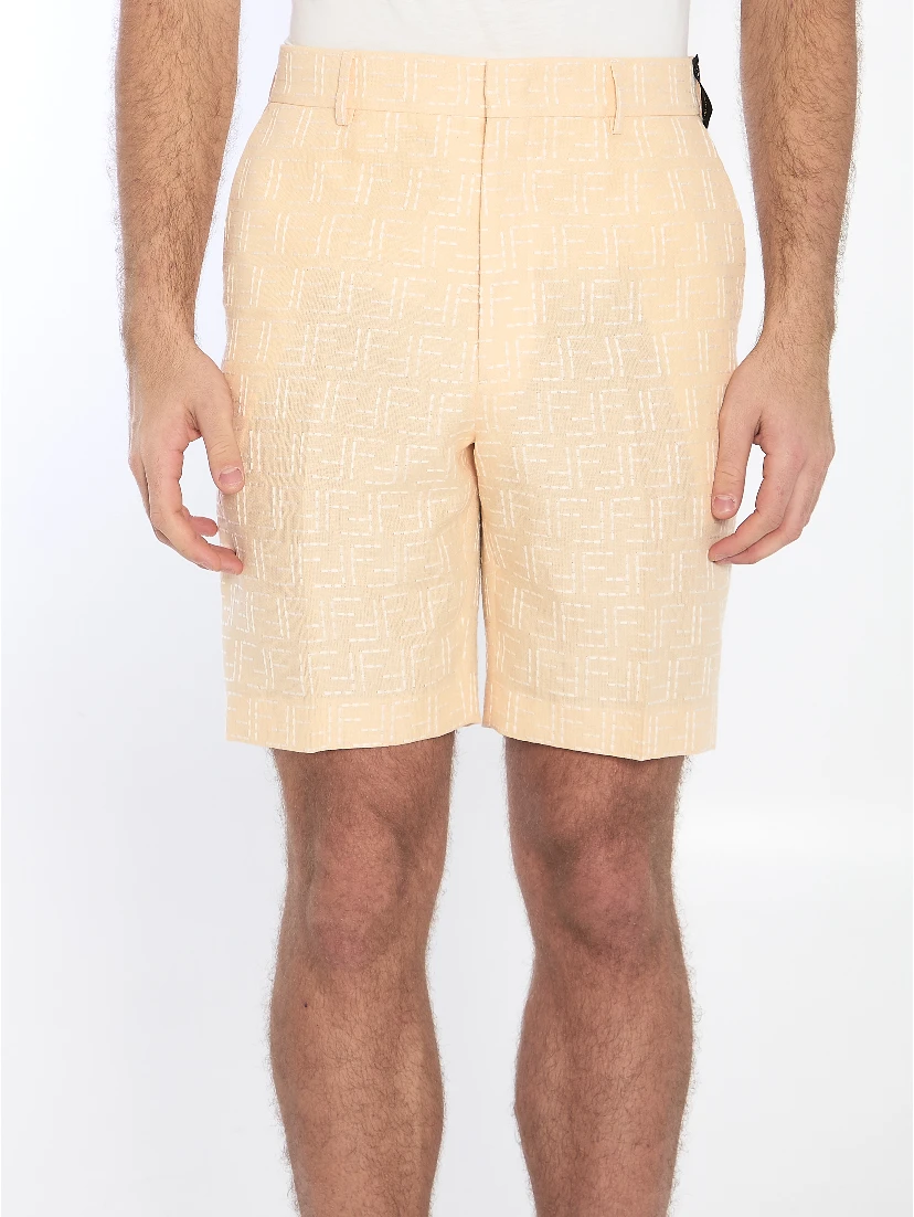 FF jacquard bermuda shorts