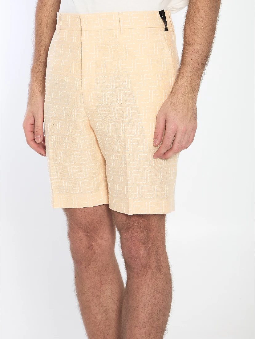 FF jacquard bermuda shorts