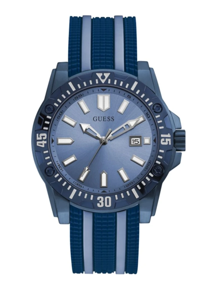 Blue Synthetic Sport Watch