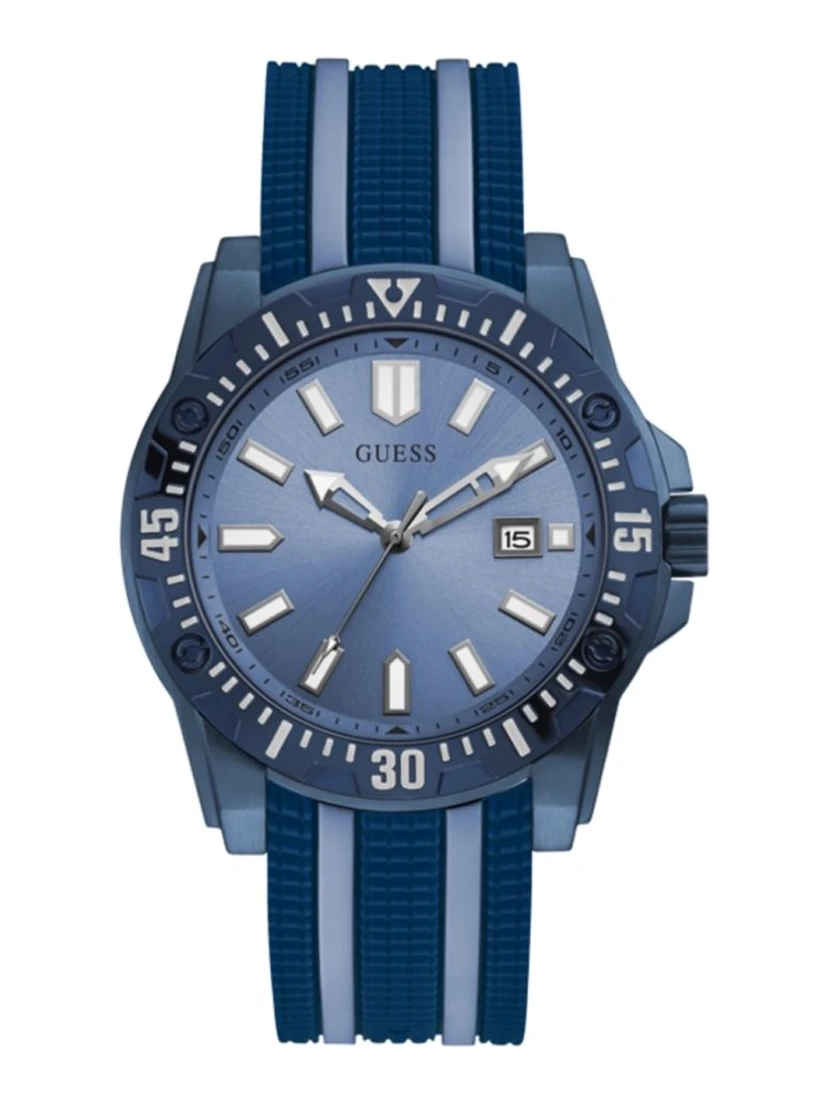 Blue Synthetic Sport Watch