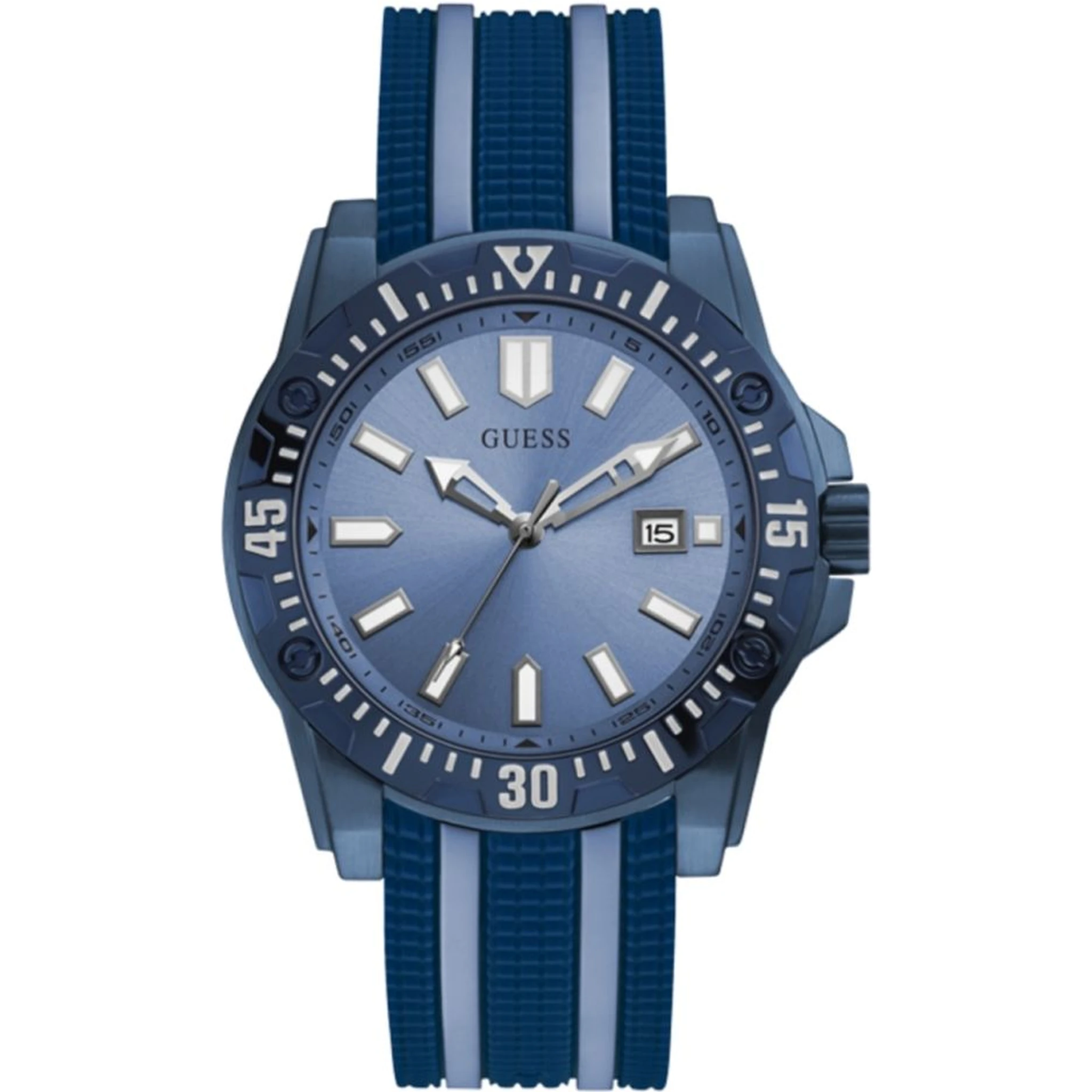 Blue Synthetic Sport Watch