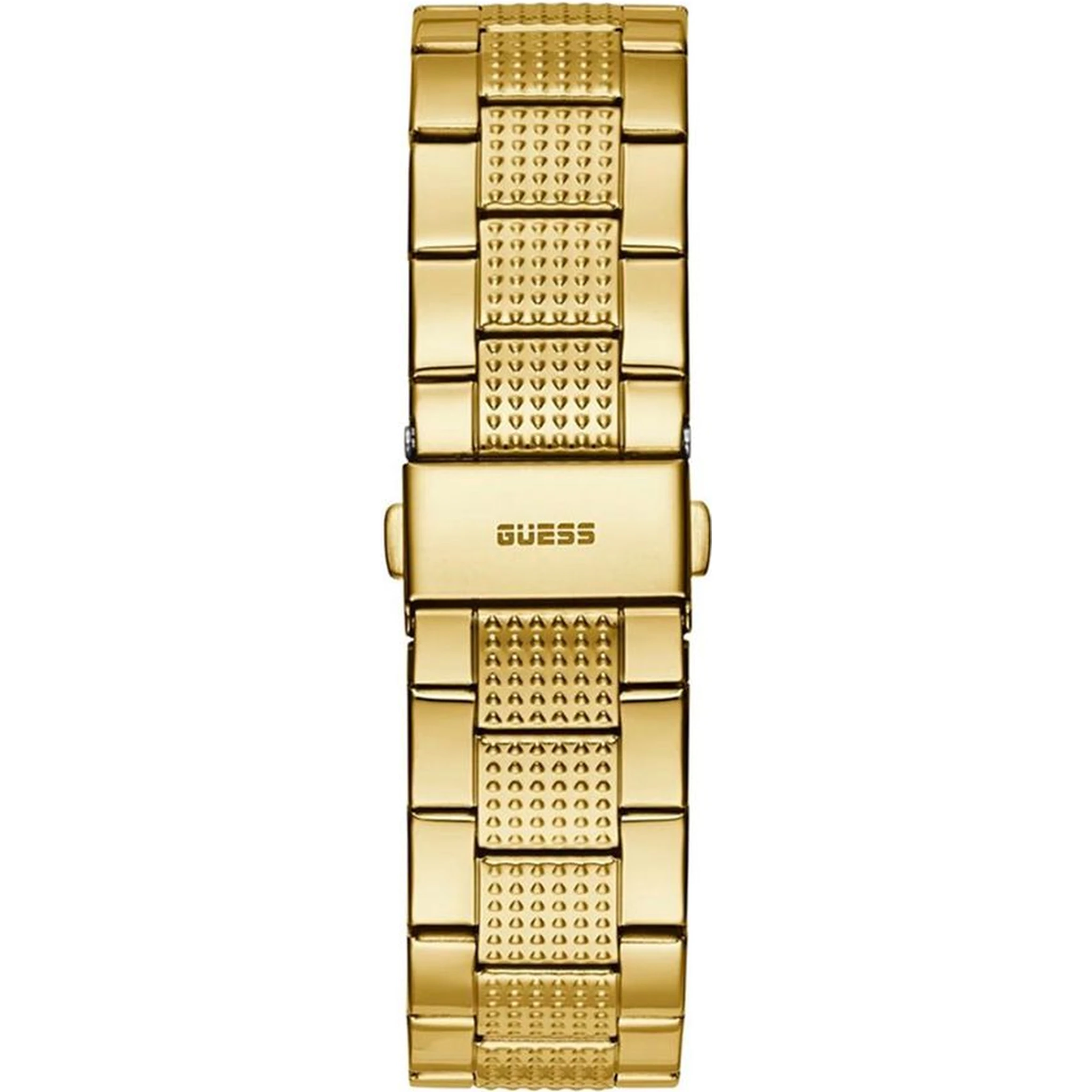 Gold Stainless Steel Digital Watch