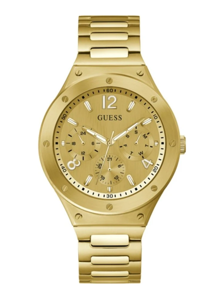 Gold Stainless Steel Dress Watch