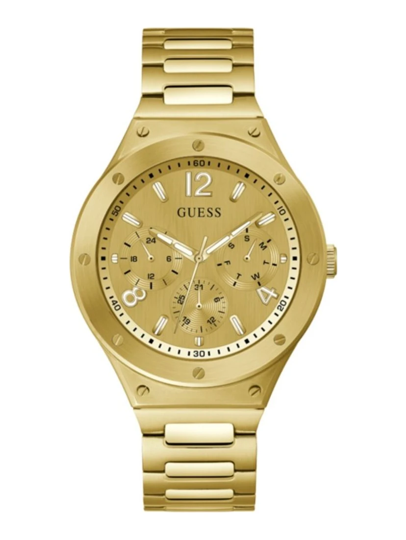 Gold Stainless Steel Dress Watch